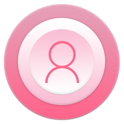 高清透明免扣彩色个人中心PNG图标设计素材下载