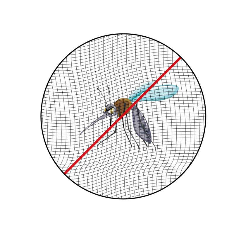 高清透明防蚊纱网PNG/AI免扣图标素材，防蚊虫设计元素下载