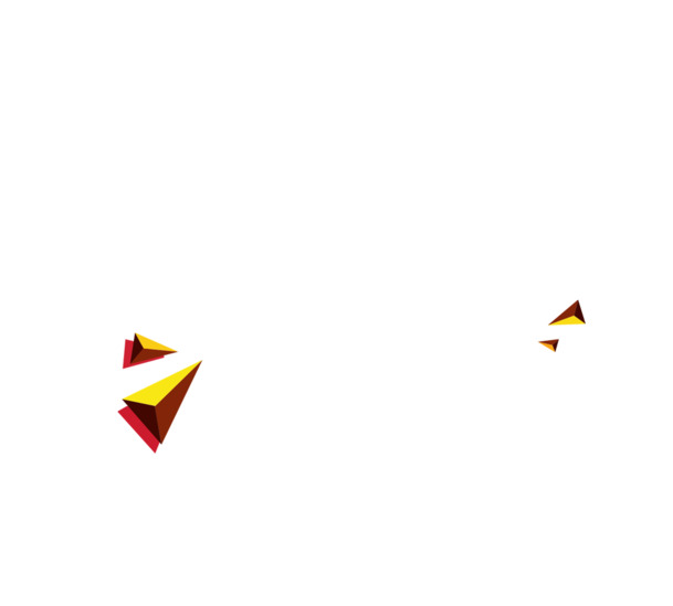 年中大促狂欢，高清PNG透明彩带漂浮元素PSD设计素材疯抢下载