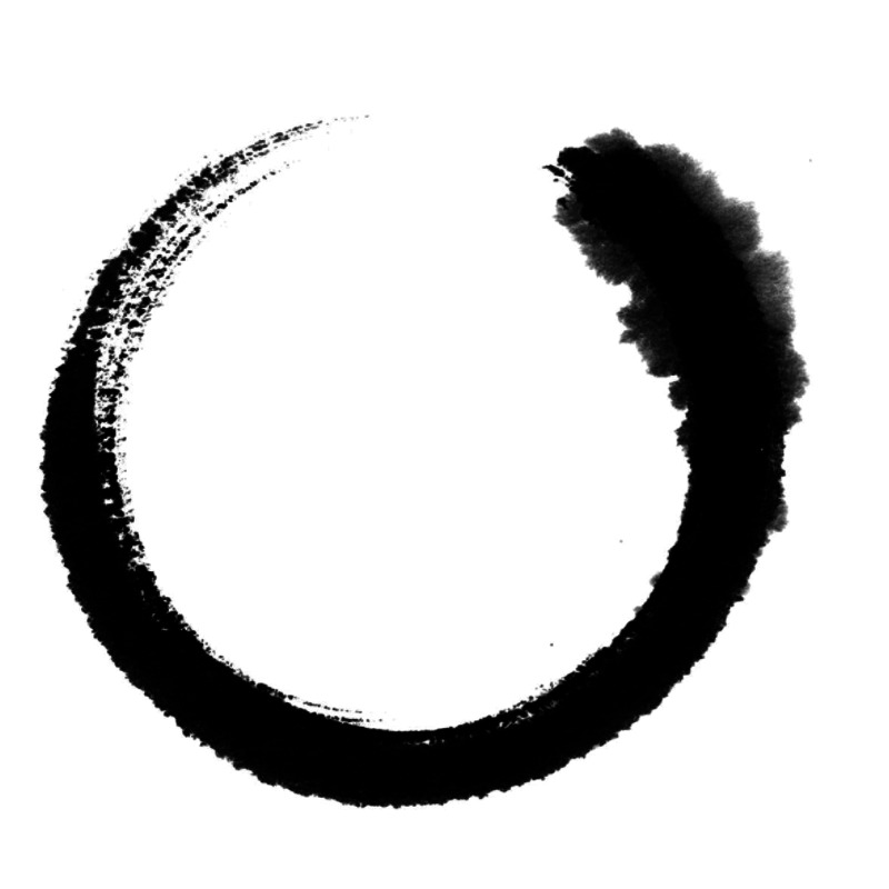 高清透明泼墨毛笔笔触PNG装饰素材图片下载