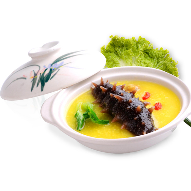 高清透明一碗海参汤PNG图+其他装饰图案PSD设计素材下载