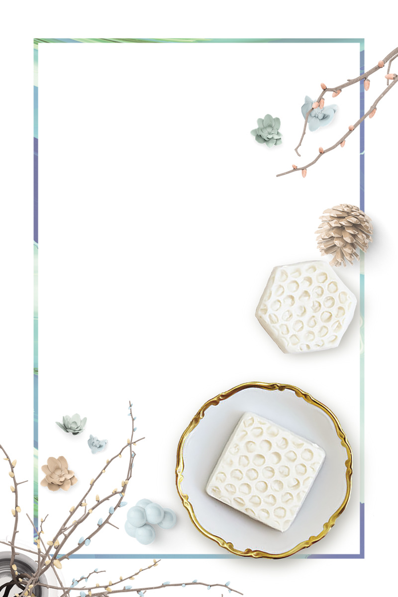 高清透明PNG简约文艺风洁面皂背景装饰素材，生活用品设计图片下载