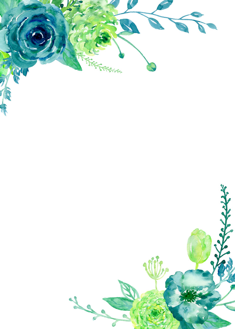 高清透明边角花朵PNG装饰元素与花纹设计素材免费下载