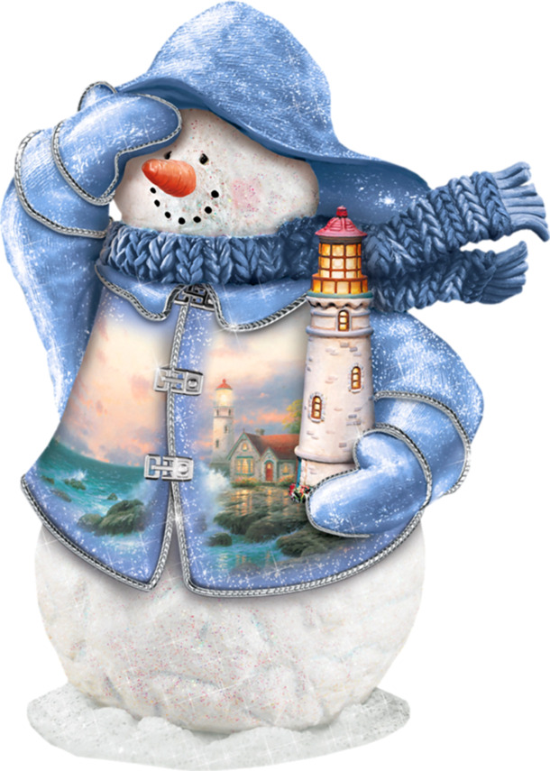 冬季圣诞节卡通雪人高清PNG透明背景节日设计素材免费下载