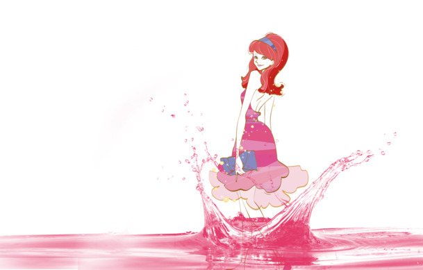 38女神节高清PNG透明美女人物图及节日素材免费下载