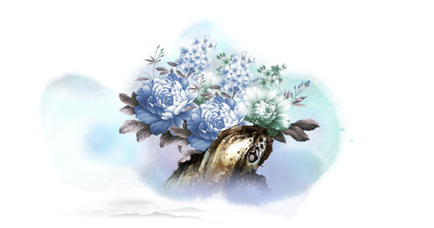 重阳节高清透明PNG花饰图片及节日设计素材免费下载