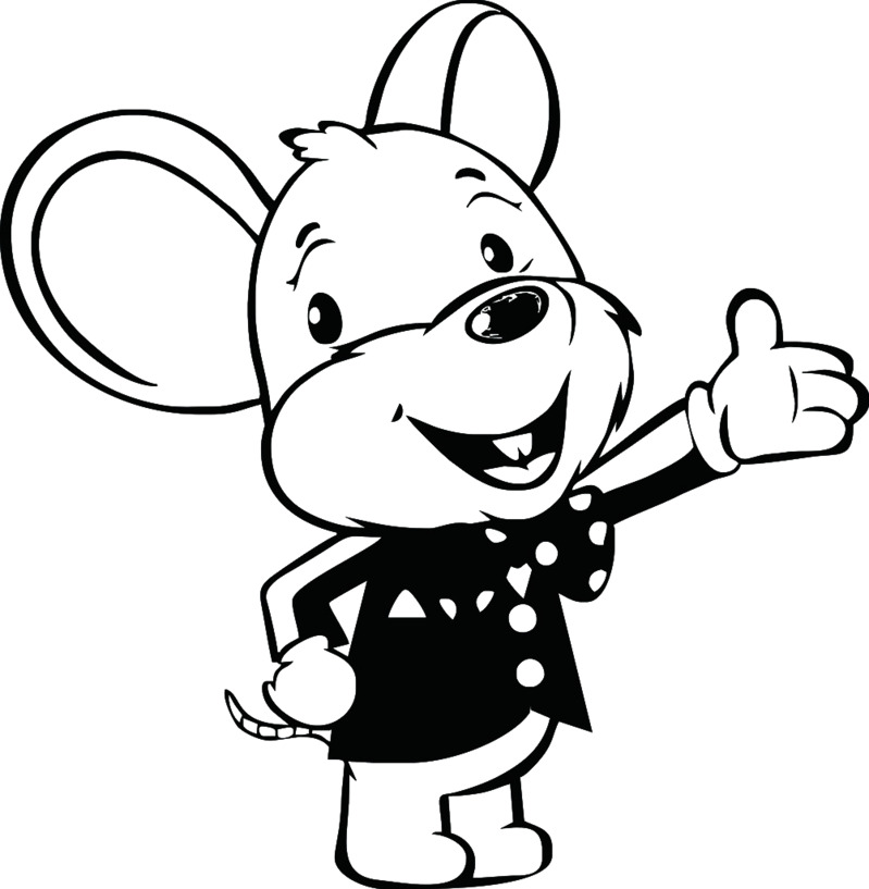 新年老鼠图案高清透明PNG，元旦春节元宵节日设计素材下载