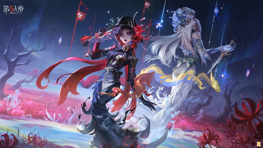 第五人格红蝶胧夜主题4K超清游戏壁纸3840x2160免费下载 第五人格红蝶胧夜主题4K超清游戏壁纸3840x2160免费下载