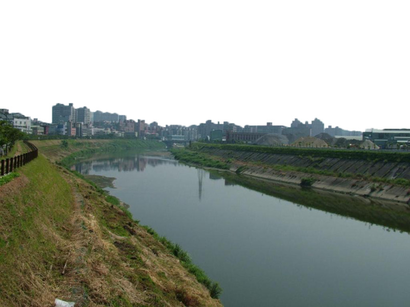 斜坡河堤风景高清透明PNG背景设计素材摄影图下载