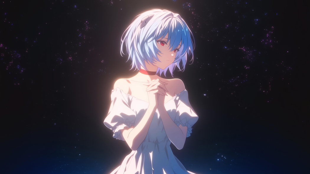 绫波丽星空主题4K超清动漫壁纸（3840x2160）免费下载