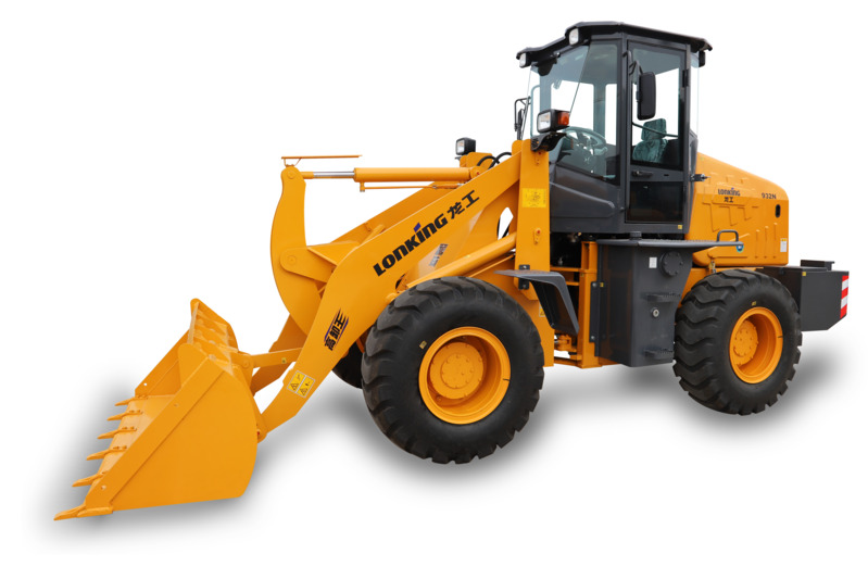 龙工932N装载机高清透明PNG免扣设计素材图片下载