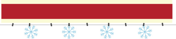 圣诞高清透明PNG漂浮彩带设计素材下载