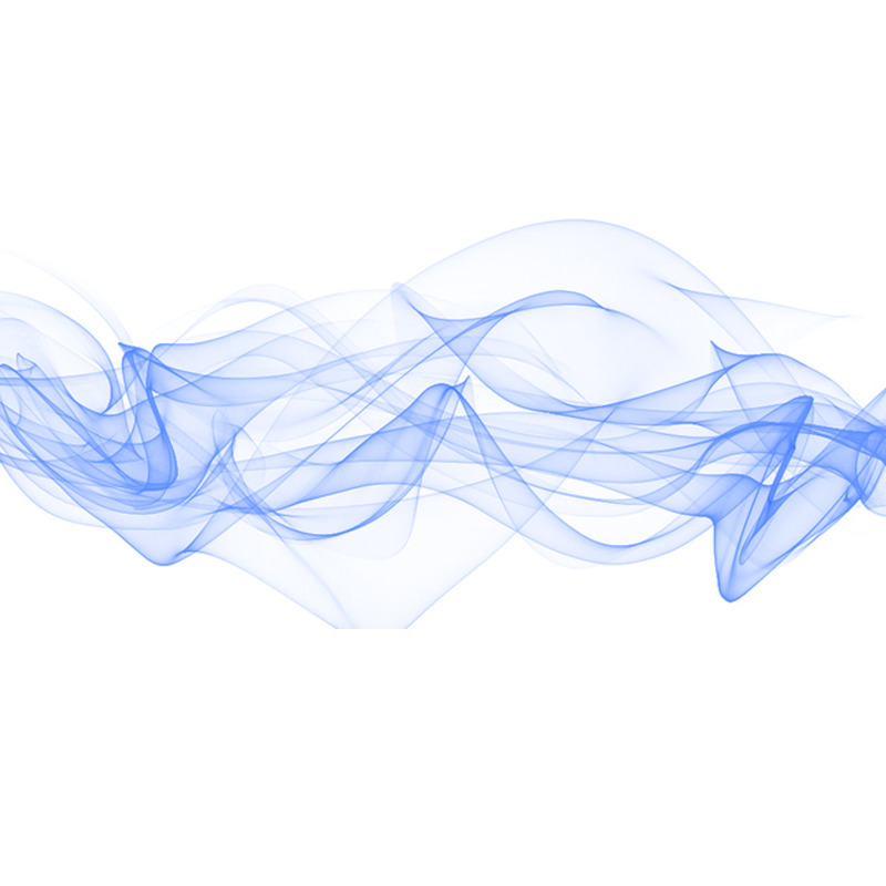 高清透明蓝色烟雾漂浮元素PNG免扣素材，设计图片下载