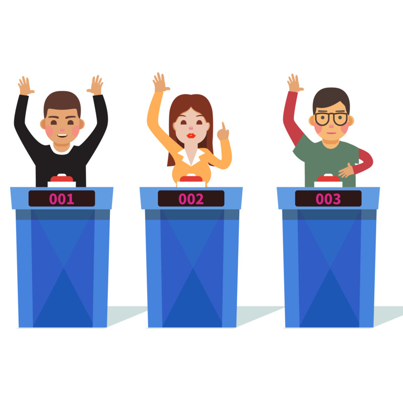 辩论会抢答角色高清PNG透明背景免扣设计素材图片下载