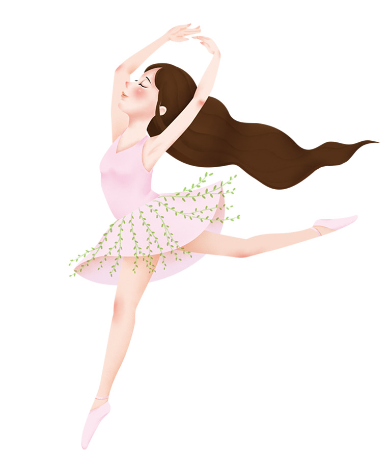 舞蹈素材下载，芭蕾舞/民族舞/拉丁舞等高清PNG透明免扣设计图片