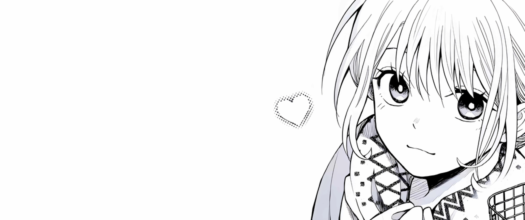 4K高清3440x1440带鱼屏壁纸，动漫女孩戴围巾铅笔画素描图下载