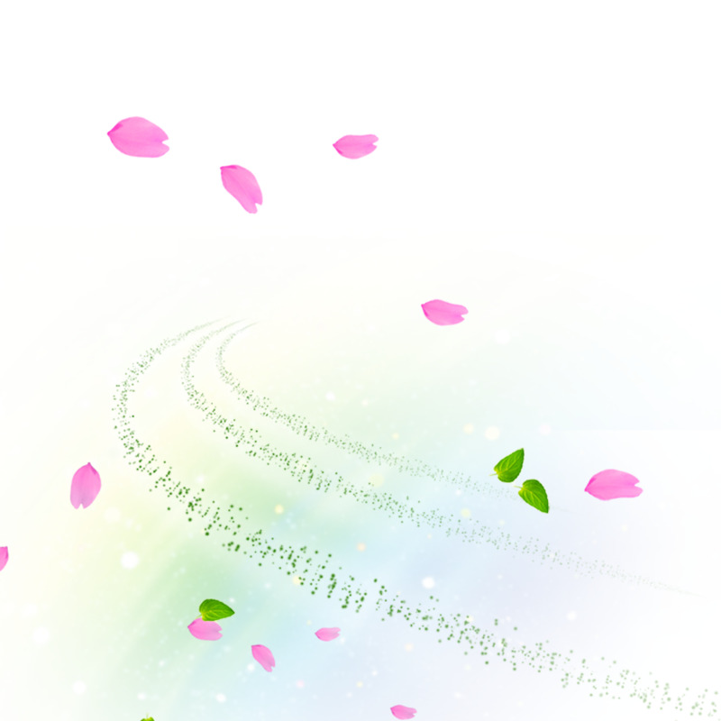 高清透明漂浮粉色花瓣PNG设计素材与漂浮元素图片下载