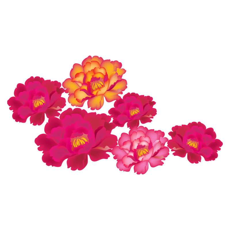 高清透明PNG花瓣底纹及漂浮元素设计素材图片下载