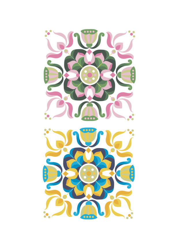 中国古典花纹高清PNG透明装饰边框设计素材图片下载