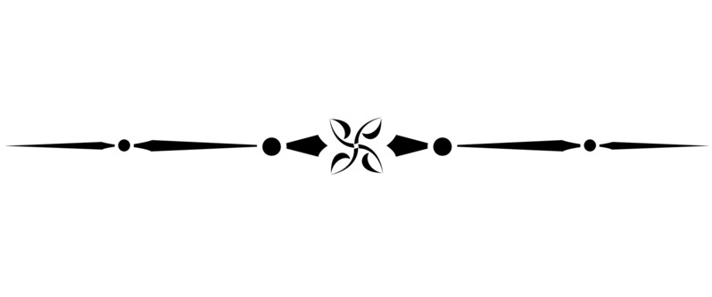 高清透明PNG装饰分割线与花纹设计素材图片下载