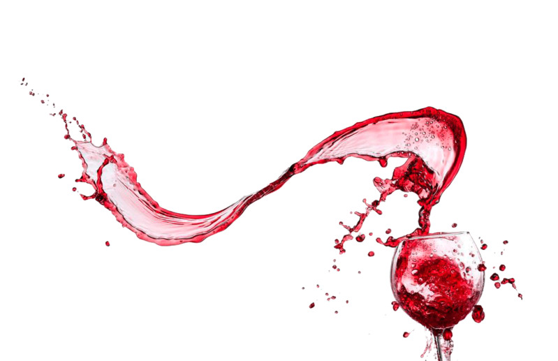 高清透明红酒飞溅PNG装饰特效设计素材免费下载