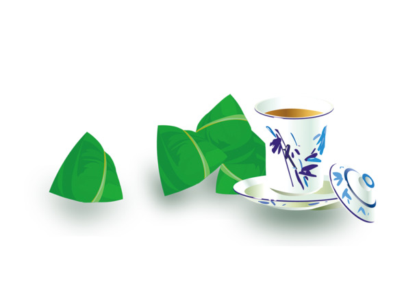 端午节设计素材，高清透明PNG粽子图片及PSD格式下载