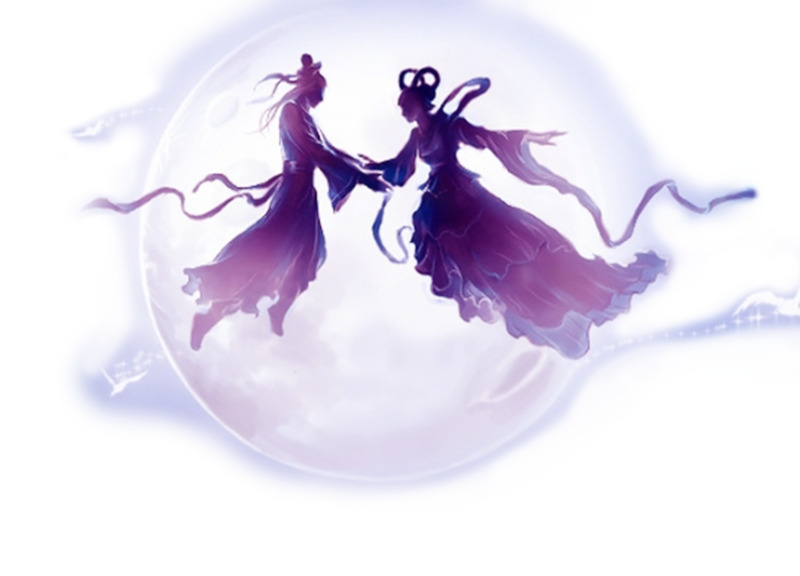 七夕情人节海报设计素材，情侣高清PNG透明图片，节日元素一应俱全下载