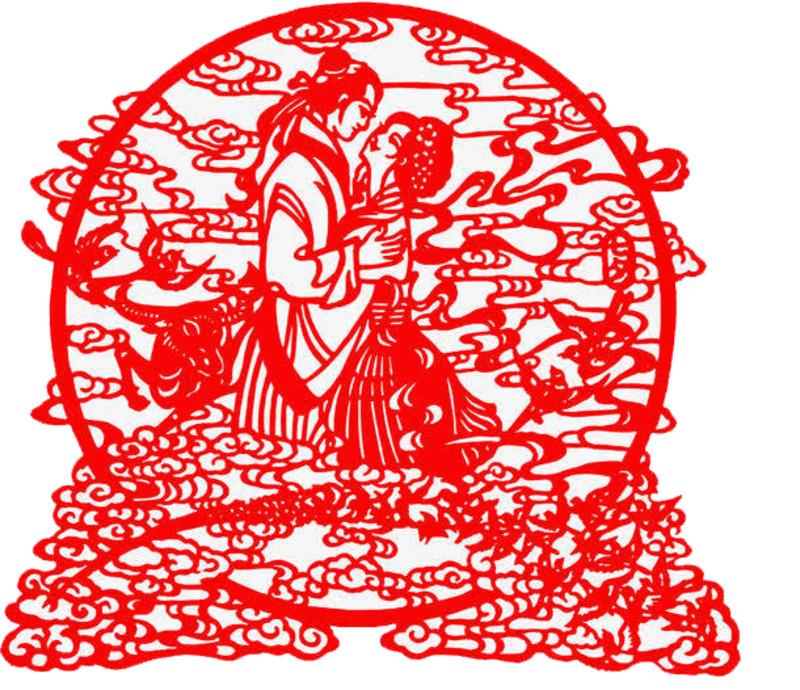 七夕情人节设计素材，高清透明PNG格式节日元素图片下载