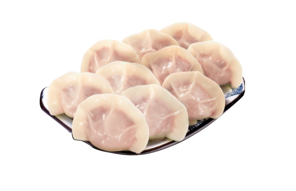 高清透明美味饺子PNG图，元旦春节元宵节日设计素材免费下载