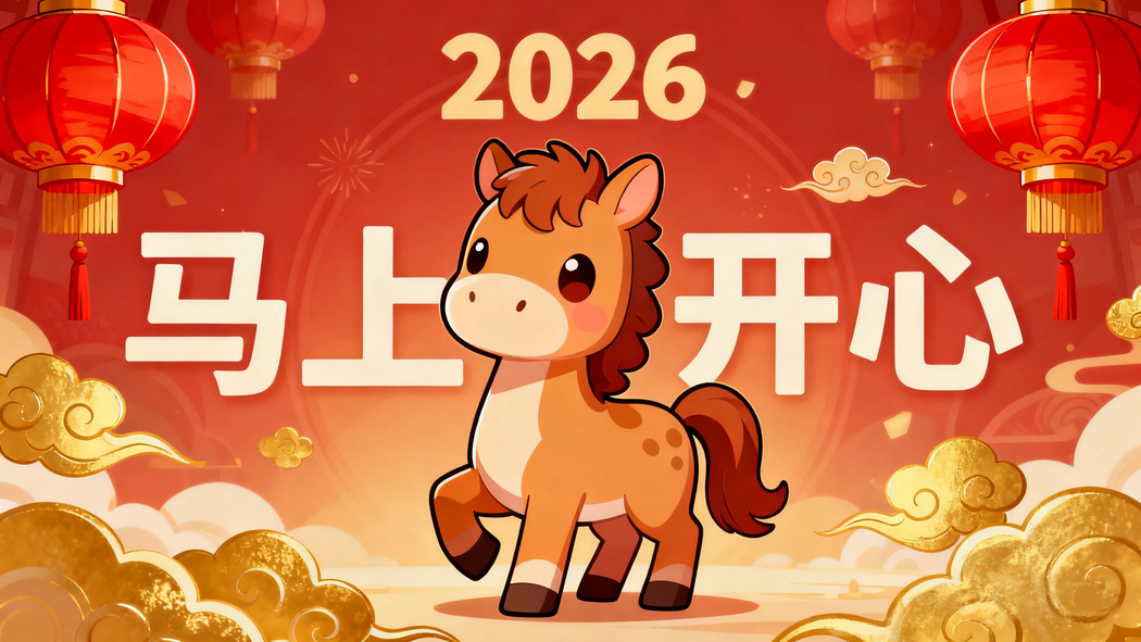 2026马年迎春,喜庆红色4K高清壁纸3840x2160下载,开心过大年 2026马年迎春,喜庆红色4K高清壁纸3840x2160下载,开心过大年