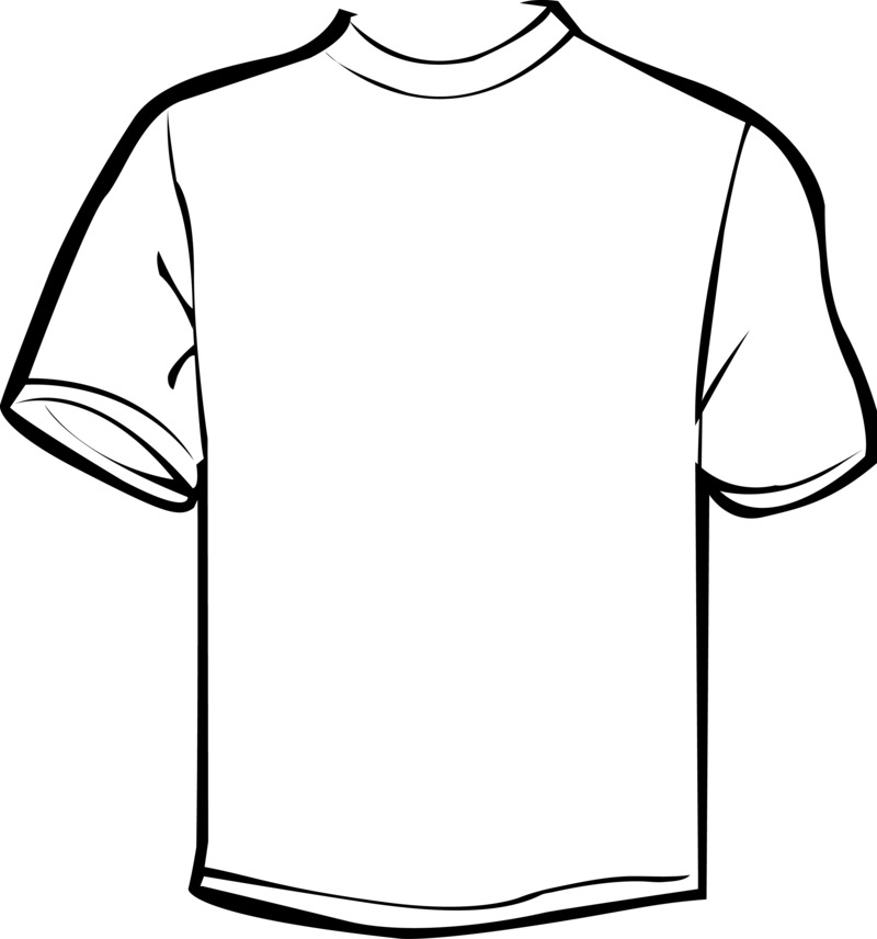 高清免扣手绘矢量短T恤设计图，PNG透明图标素材下载