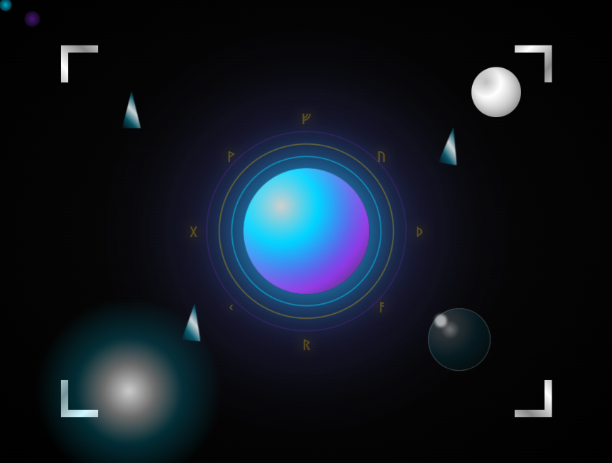 光照宇宙动态模拟图图片素材