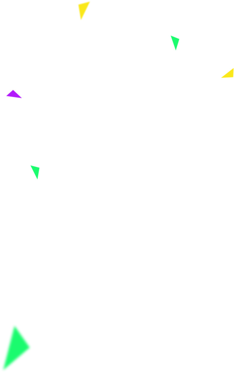 高清透明PNG漂浮元素，海报纸屑几何图形设计素材下载