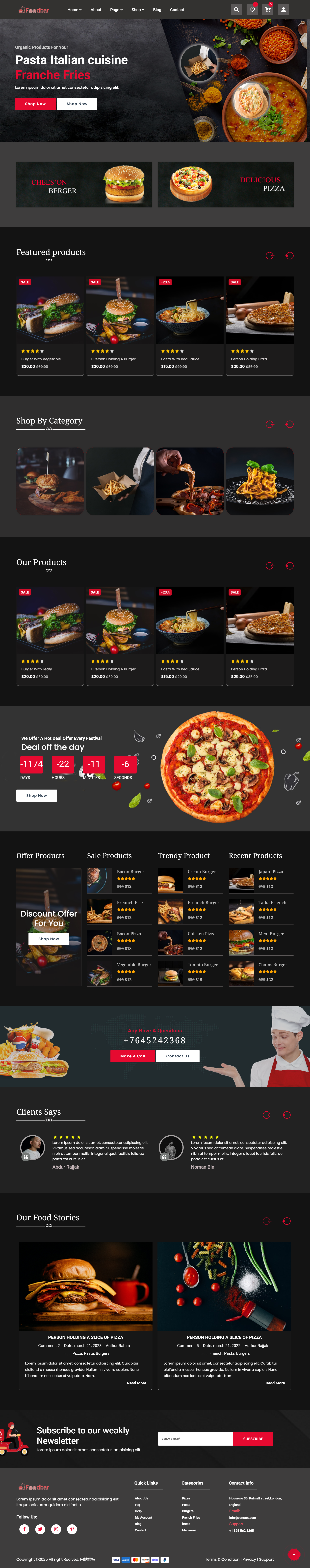 餐厅网页设计html代码网页制作模板