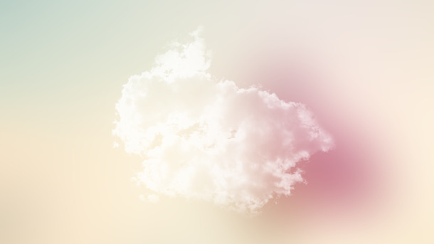 高清透明粉色梦幻云彩天空卡通手绘背景设计素材PNG图片下载