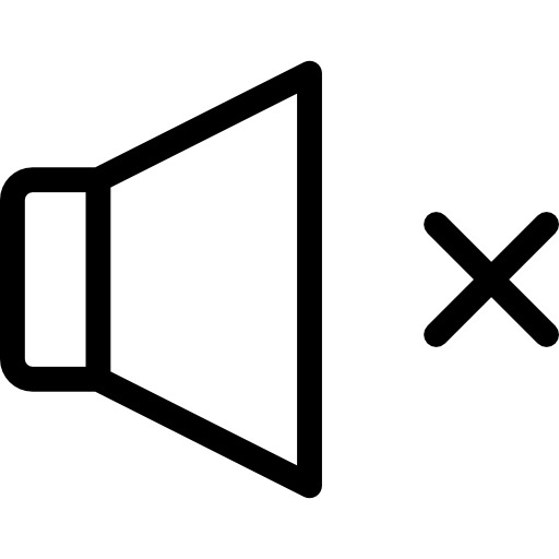 高清透明免扣静音图标PNG设计素材一键下载