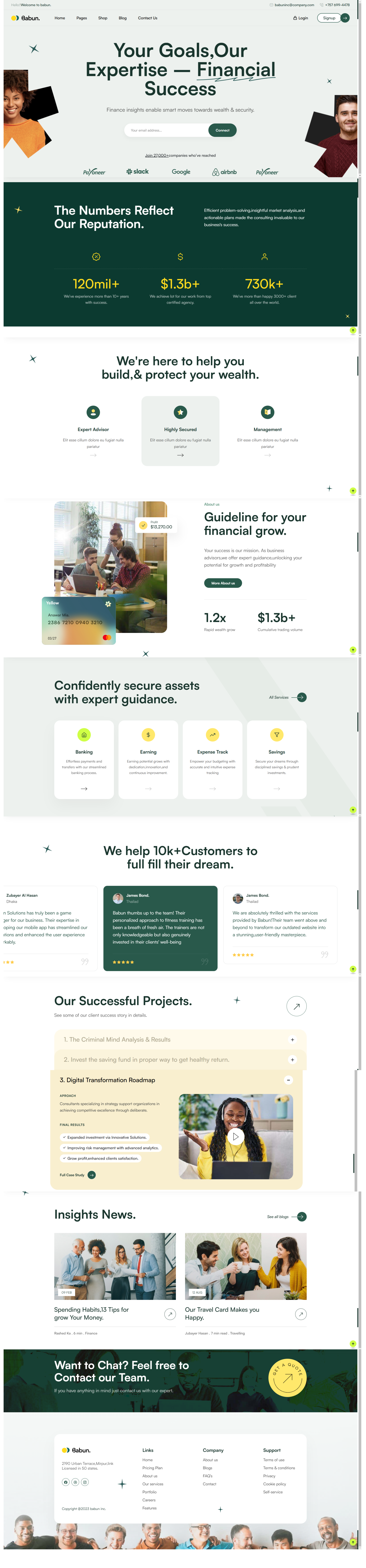 多用途html5公司主页网站网页制作