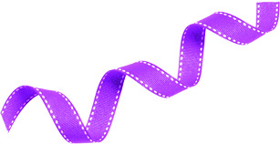 高清透明紫色彩带漂浮元素PNG设计素材免费下载