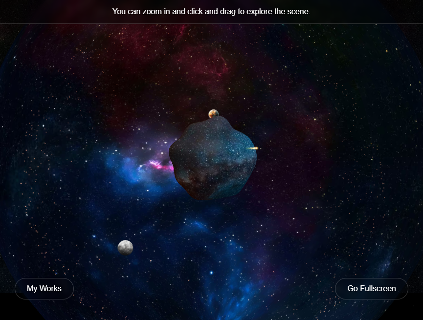 太空地图宇宙探索动态图片模拟器模板