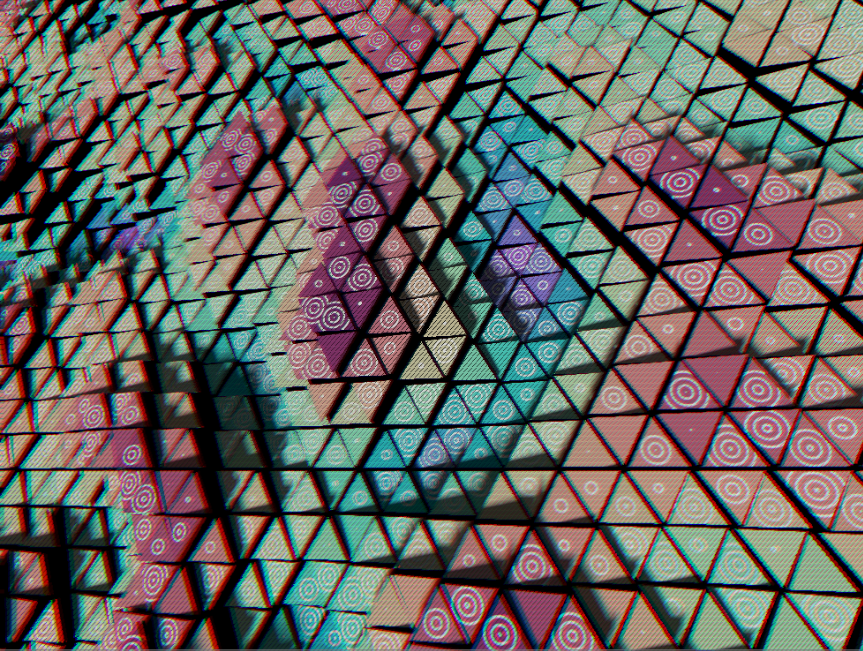 网格三角形动态图片着色器教程必备