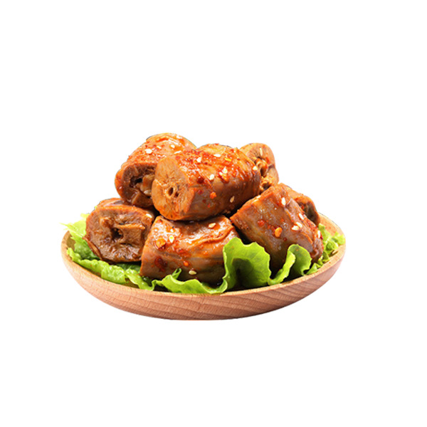 高清透明PNG木碗香辣鸭脖装饰元素生活用品设计素材图片下载