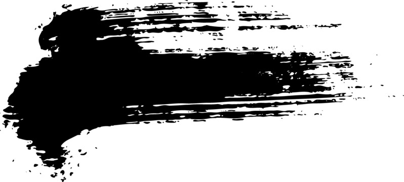 高清透明水墨笔触PNG装饰元素图片设计素材免费下载