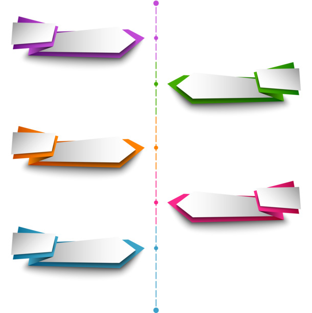 高清透明PNG格式PPT装饰元素与模板设计素材免费下载
