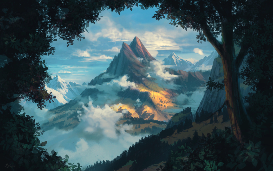 4K超清4000x2500,天空云影、森林丘陵与山脉树木风景壁纸下载 4K超清4000x2500,天空云影、森林丘陵与山脉树木风景壁纸下载