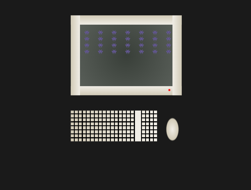电脑病毒入侵动画动态表情包下载