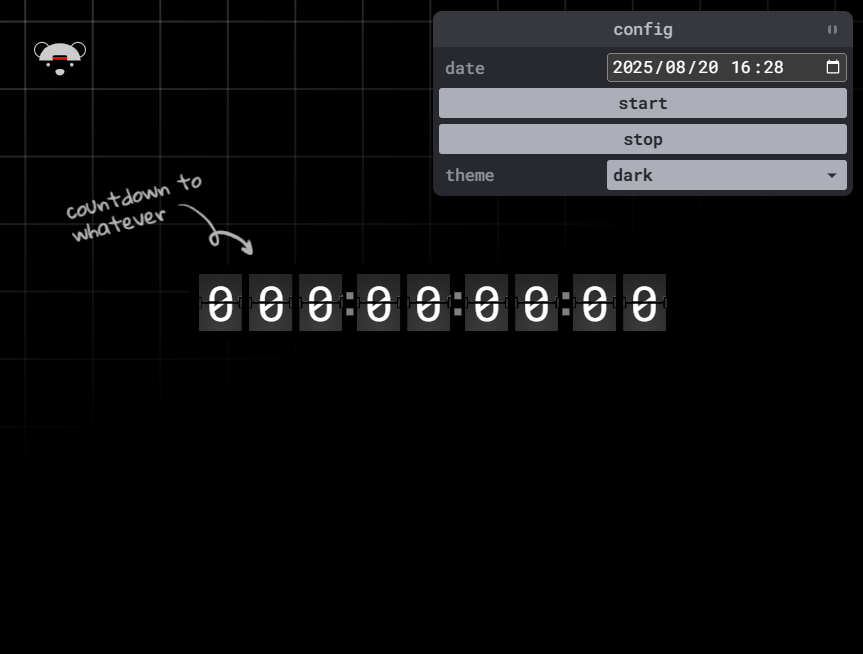 HTML5倒计时分裂计时器在线模板与实例展示 HTML5倒计时分裂计时器在线模板与实例展示