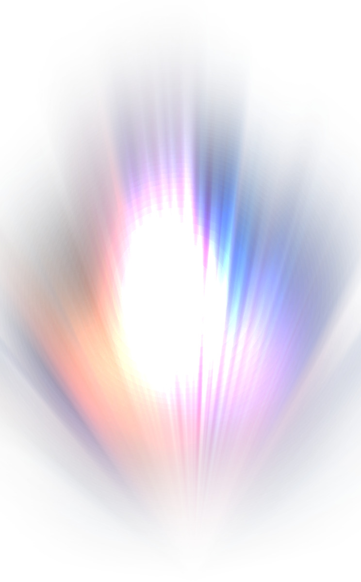 炫彩极光高清透明PNG装饰特效设计素材免费下载