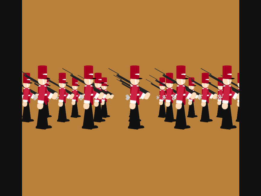 CSS3实现阅兵列阵兵动画动态图片素材实例 CSS3实现阅兵列阵兵动画动态图片素材实例