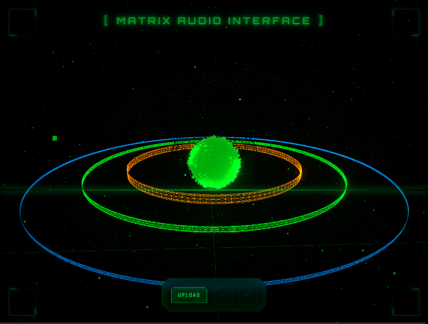 HTML5矩阵音频可视化播放器与处理器模板实例 HTML5矩阵音频可视化播放器与处理器模板实例