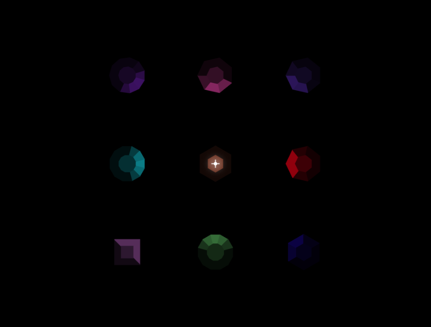 CSS3实例,独特宝石镜面反射动画素材的创意渲染 CSS3实例,独特宝石镜面反射动画素材的创意渲染